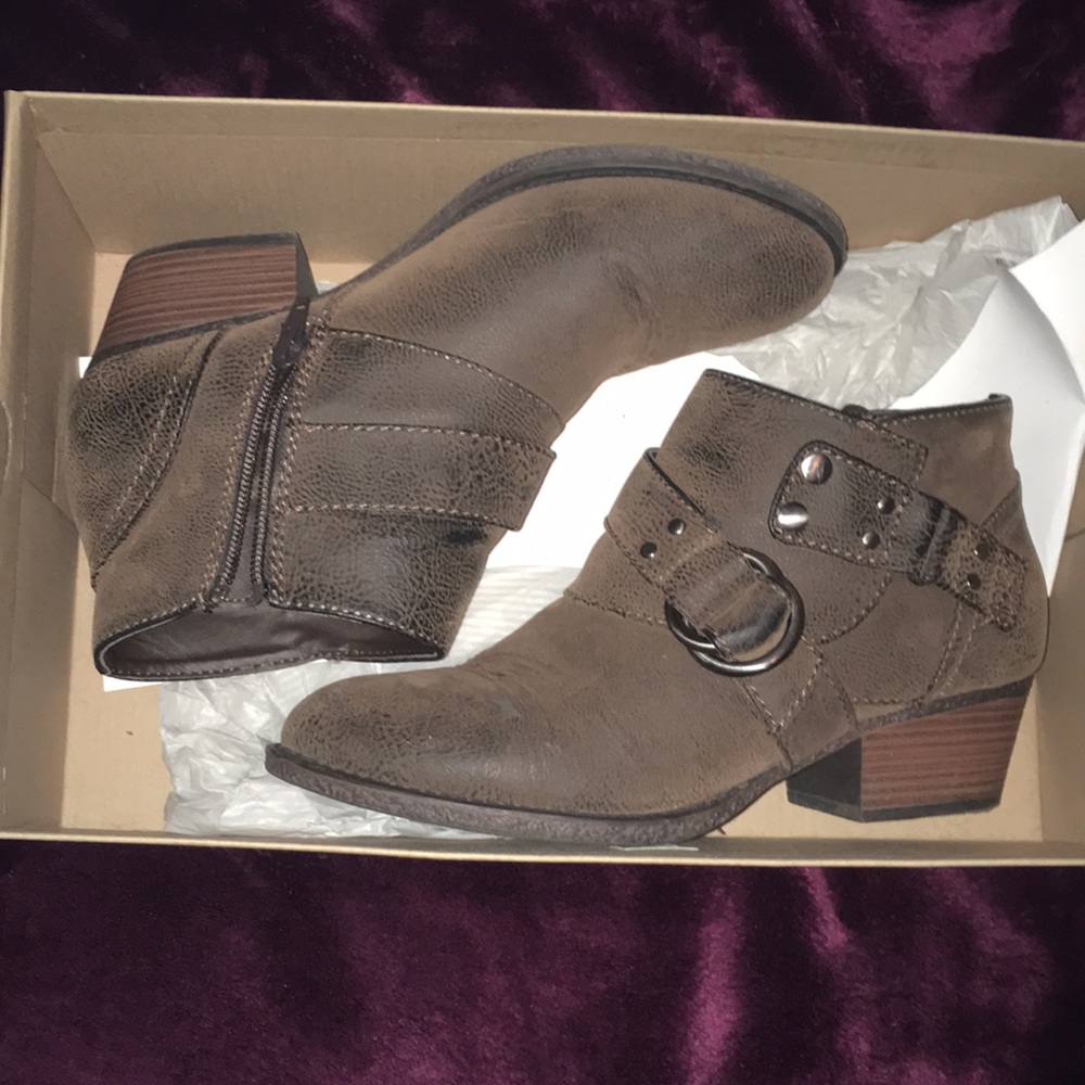 Brown Booties !